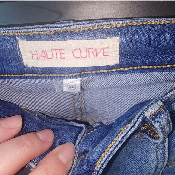 🍁🍂Nwot Haute curve skinny jeans 20 - Picture 4 of 6